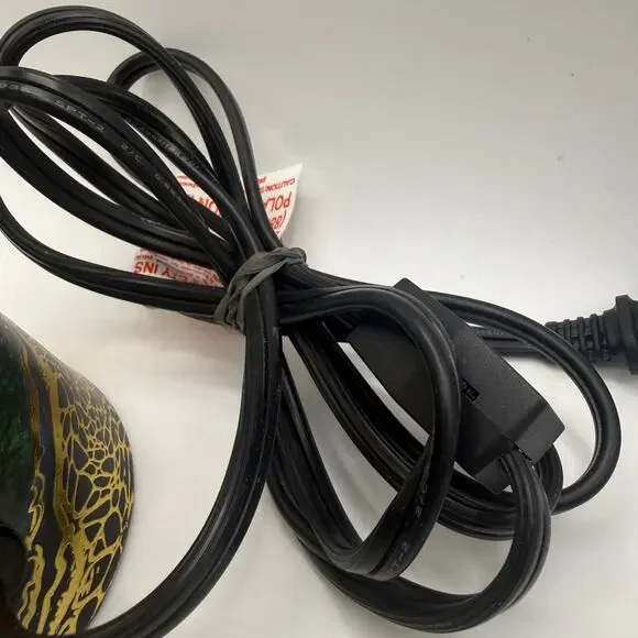 Lava The Original Marbleized Black Gold Replacement Base & Bulb Works Schylling - Picture 10 of 13